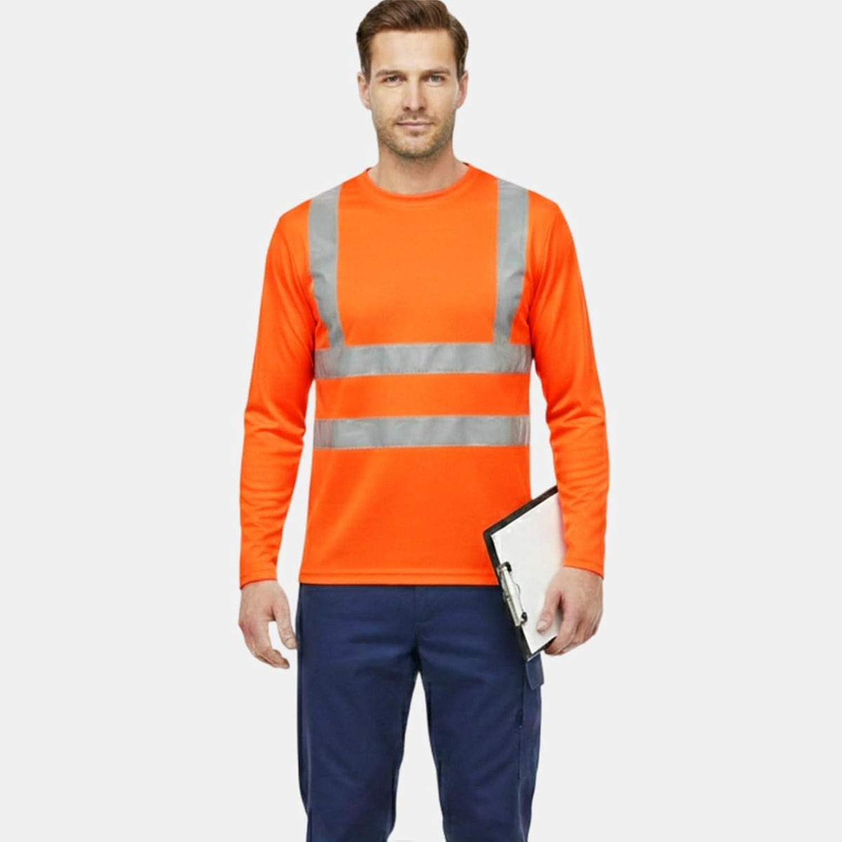 Warnschutz T-Shirt XXL Orange – Atmungsaktiv & Reflektierend