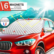 Winter Auto Scheibenabdeckung Frost Magnet Windschutz Flexibel XXL SUV