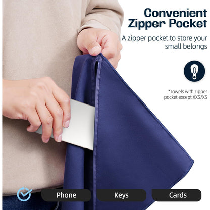 Mikrofaser Handtuch Schnelltrocknend Ultra Leicht