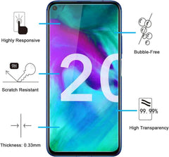 NEW'C Panzer Schutz Glas Honor 20 20 Pro 9H Härte Ultra-klar
