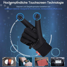 Warme Fahrradhandschuhe Winter wasserabweisend Touchscreen