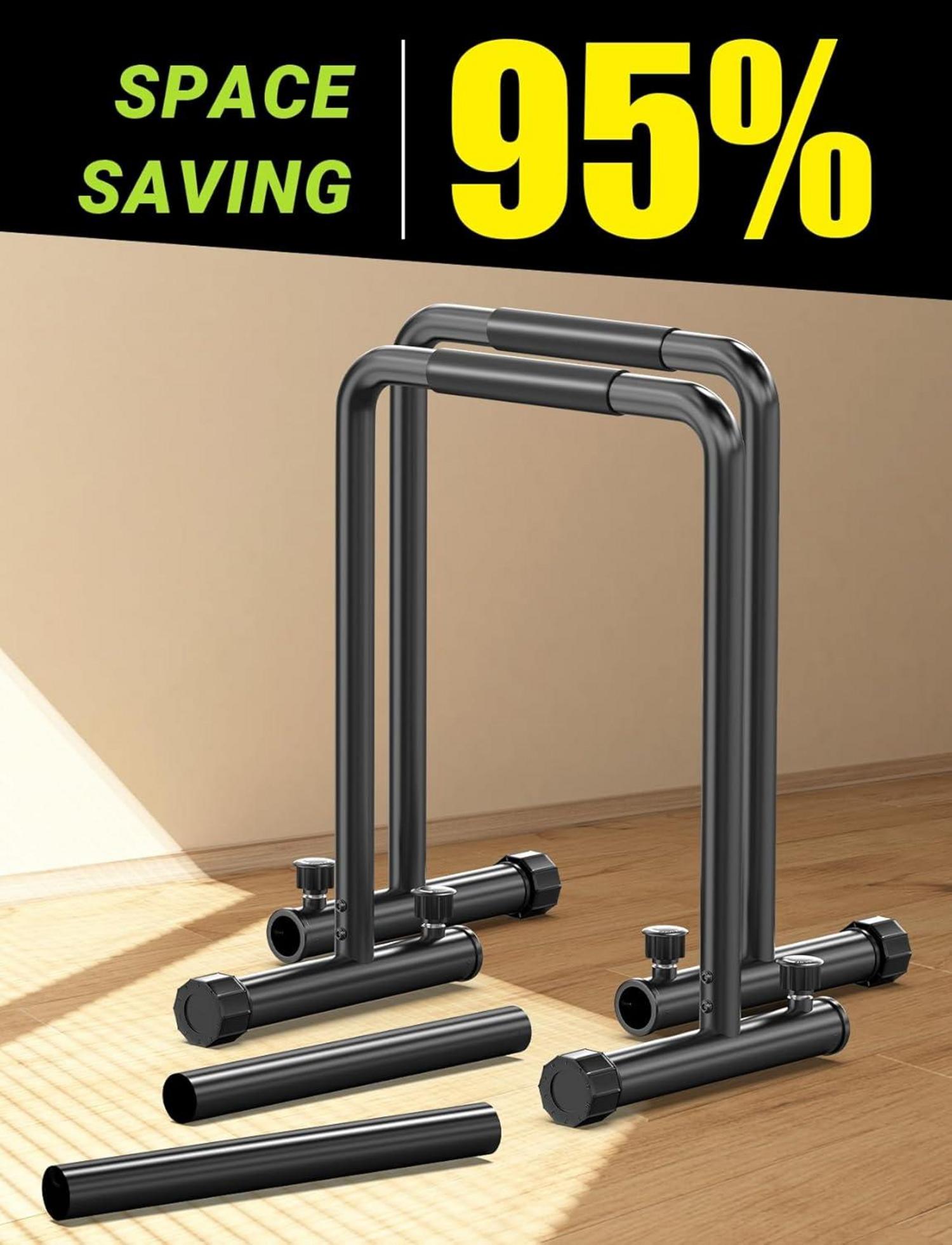 YOLEO Dip Barren 500kg Dip-Station tragbar Sicherheitsanschluss stabil