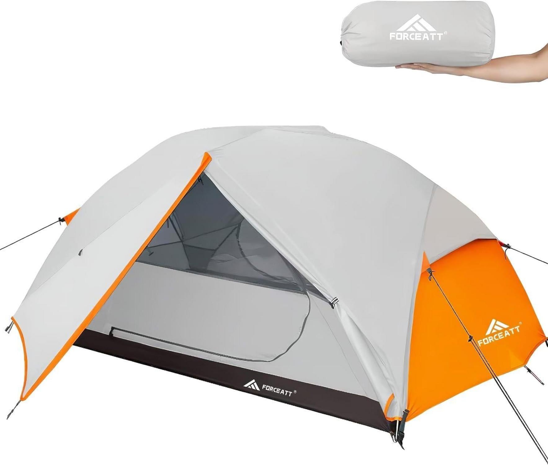 Forceatt Camping Zelt 2-3 Personen Wasserdicht Winddicht Ultraleicht
