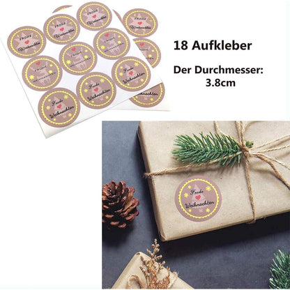 Weihnachtsstrumpf Set 4 Stück Rot Groß Plaid 46cm für
