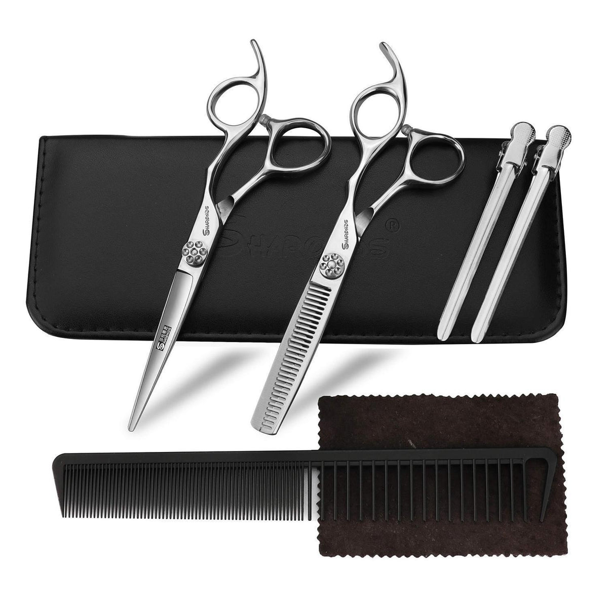 6-Zoll Friseurschere Set Edelstahl – Professionelle Haarschere