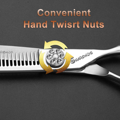 6-Zoll Friseurschere Set Edelstahl – Professionelle Haarschere