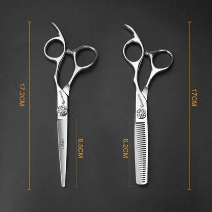 6-Zoll Friseurschere Set Edelstahl – Professionelle Haarschere