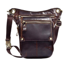 Leder Beintasche Vintage für Herren & Damen – Bauchtasche Outdoor