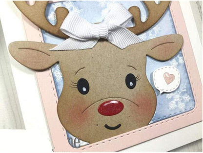 Stanzschablone Hochzeit Weihnachten DIY Grußkarten Scrapbooking