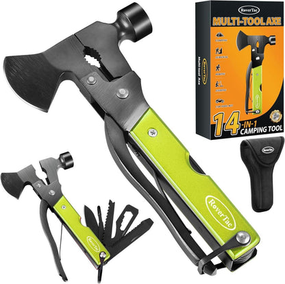 Multitool Axt für Männer - Camping Survival Geschenk