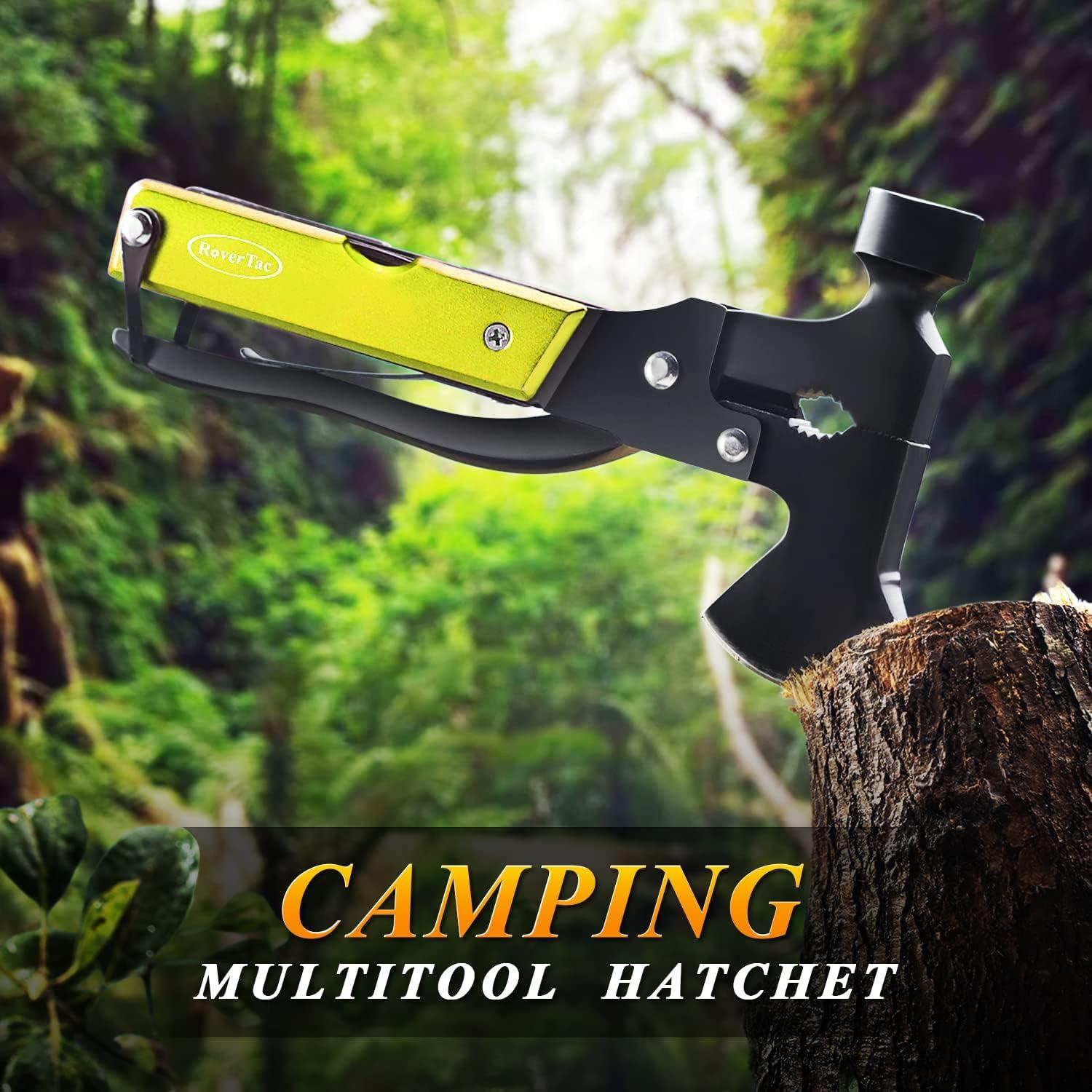 Multitool Axt Männer Geschenk Camping Survival Gear 14-in-1 Multitool Axt