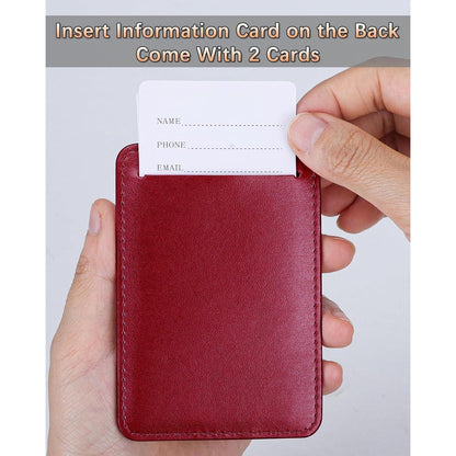 3er Set Kofferanhänger PU Leder - Datenschutz - Schnelle