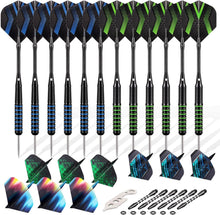 Dartpfeile Set 12 Stück Profi Steeldarts Aluminiumschaft 9