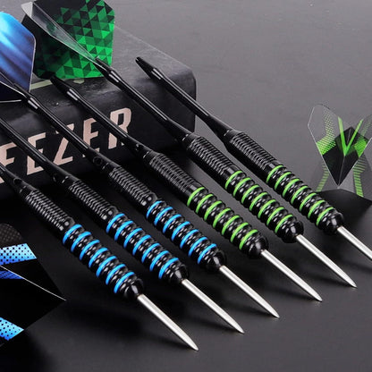 Professionelle Dartpfeile Set 12 Stück Steel Darts Aluminiumschäfte