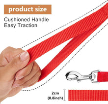 Schleppleine für Hunde Nylon Trainingsleine D-Karabiner 5m