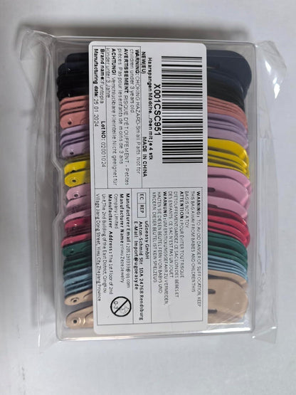Haarspangen Mädchen 40 Stück Damen Bunte Hair Clips Metall Haarklammern 7cm 10 Farben