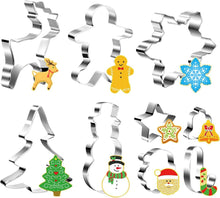 Ausstechformen Weihnachten Edelstahl Set Plätzchen Fondant