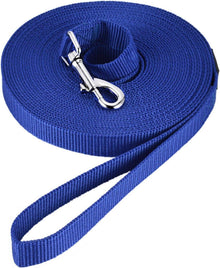 Schleppleine Nylon Hundeleine mit D-Karabiner und Griffpolster