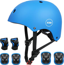 Fahrradhelm Kinder Jugend Multisport CE-Zertifizierung Azurblau