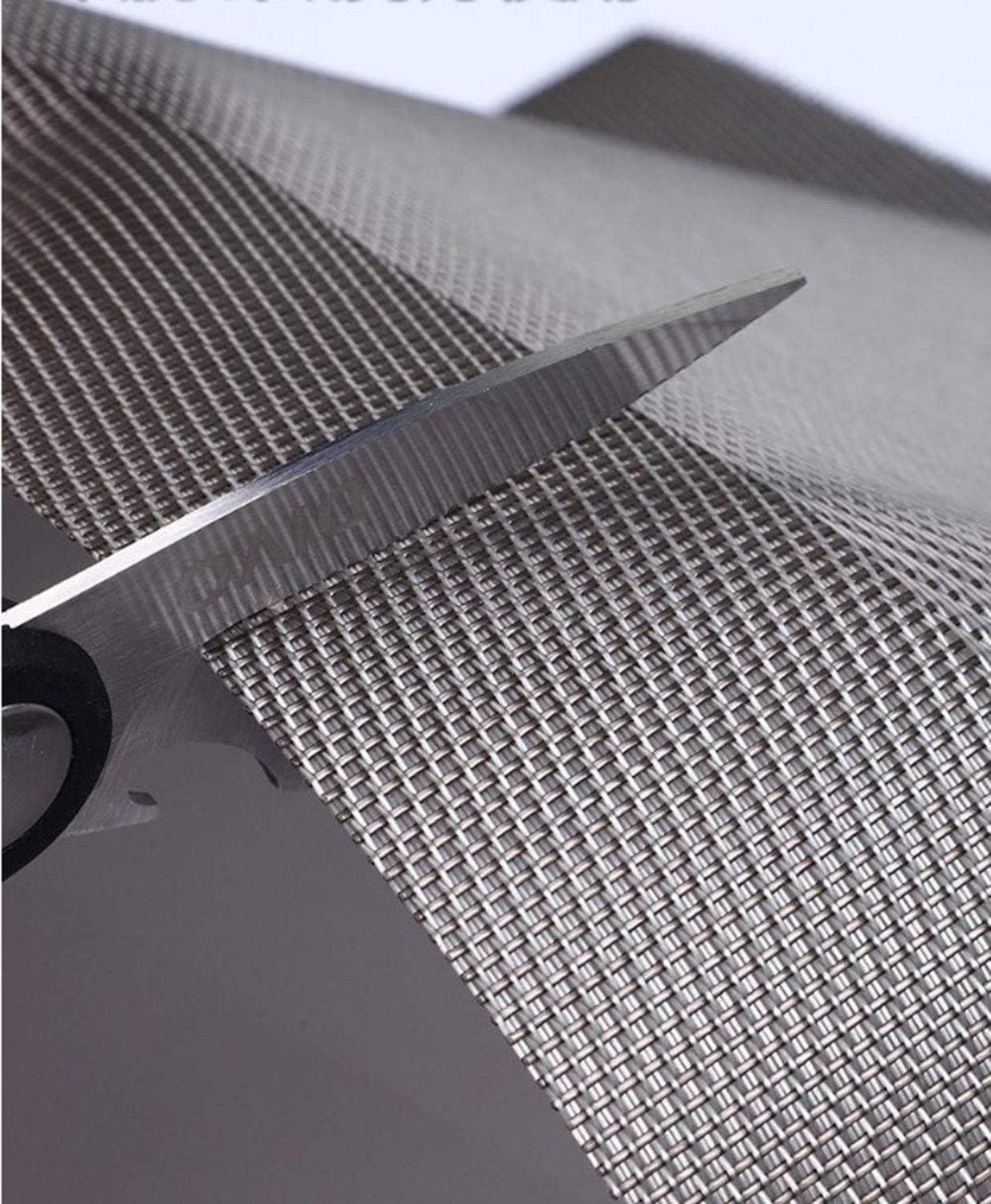 Placemats 4er Set Tischläufer Tischsets Abwaschbar 30x45cm Silver