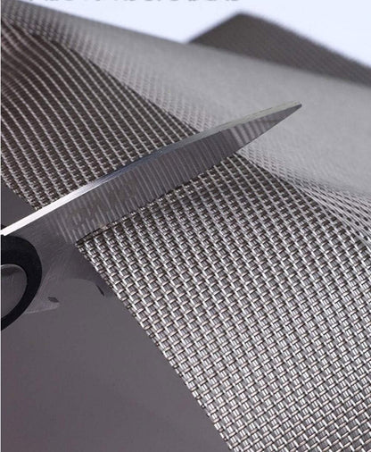 Placemats 4er Set Tischläufer Tischsets Abwaschbar 30x45cm Silver