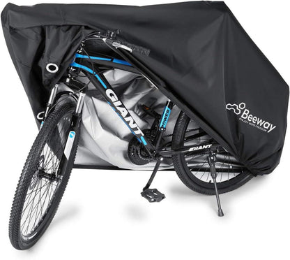 Fahrradabdeckung wasserdicht 210D Oxford-Gewebe 195x105x70