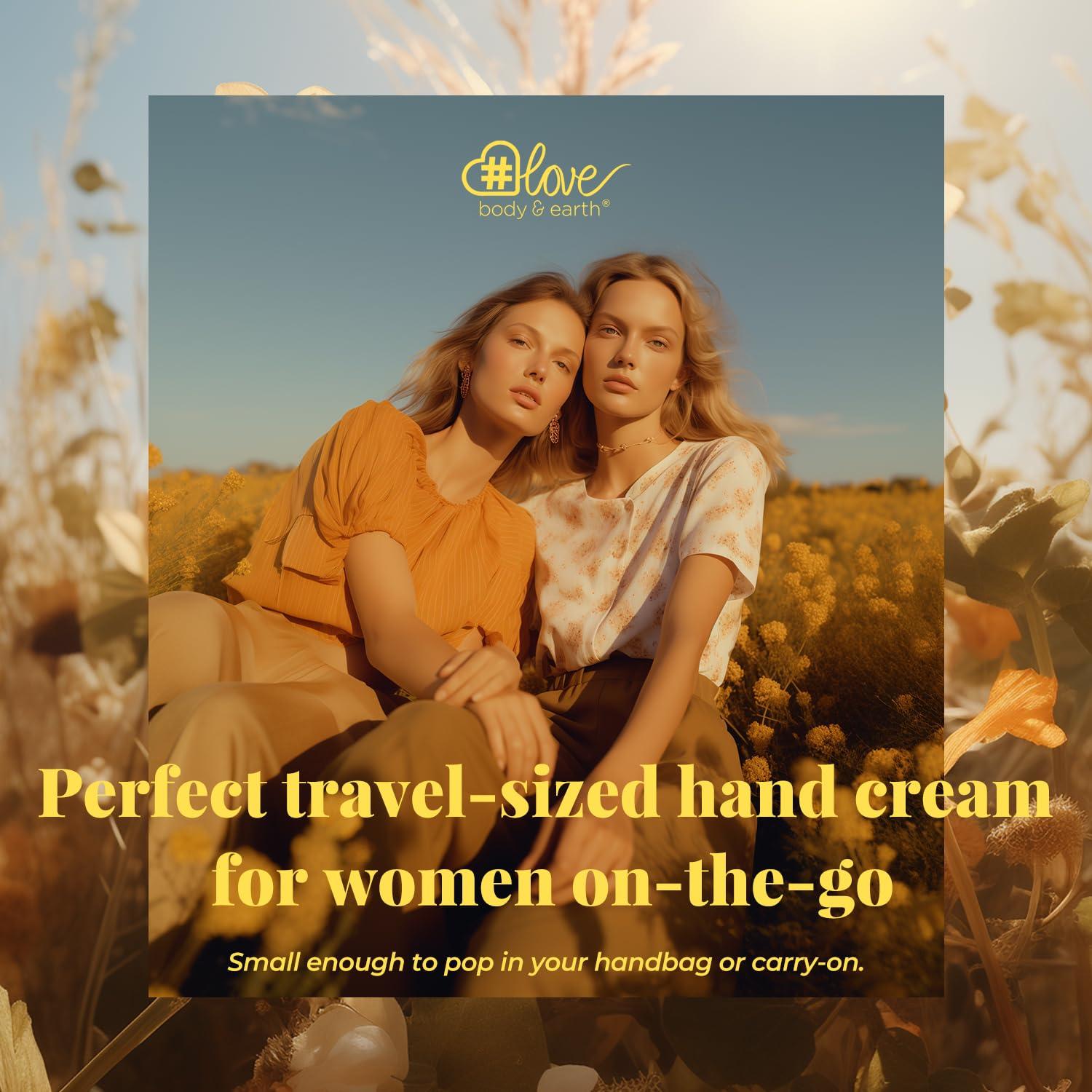 Handcreme-Geschenkset für Frauen 6 Stück Reisegröße Shea Glycerin
