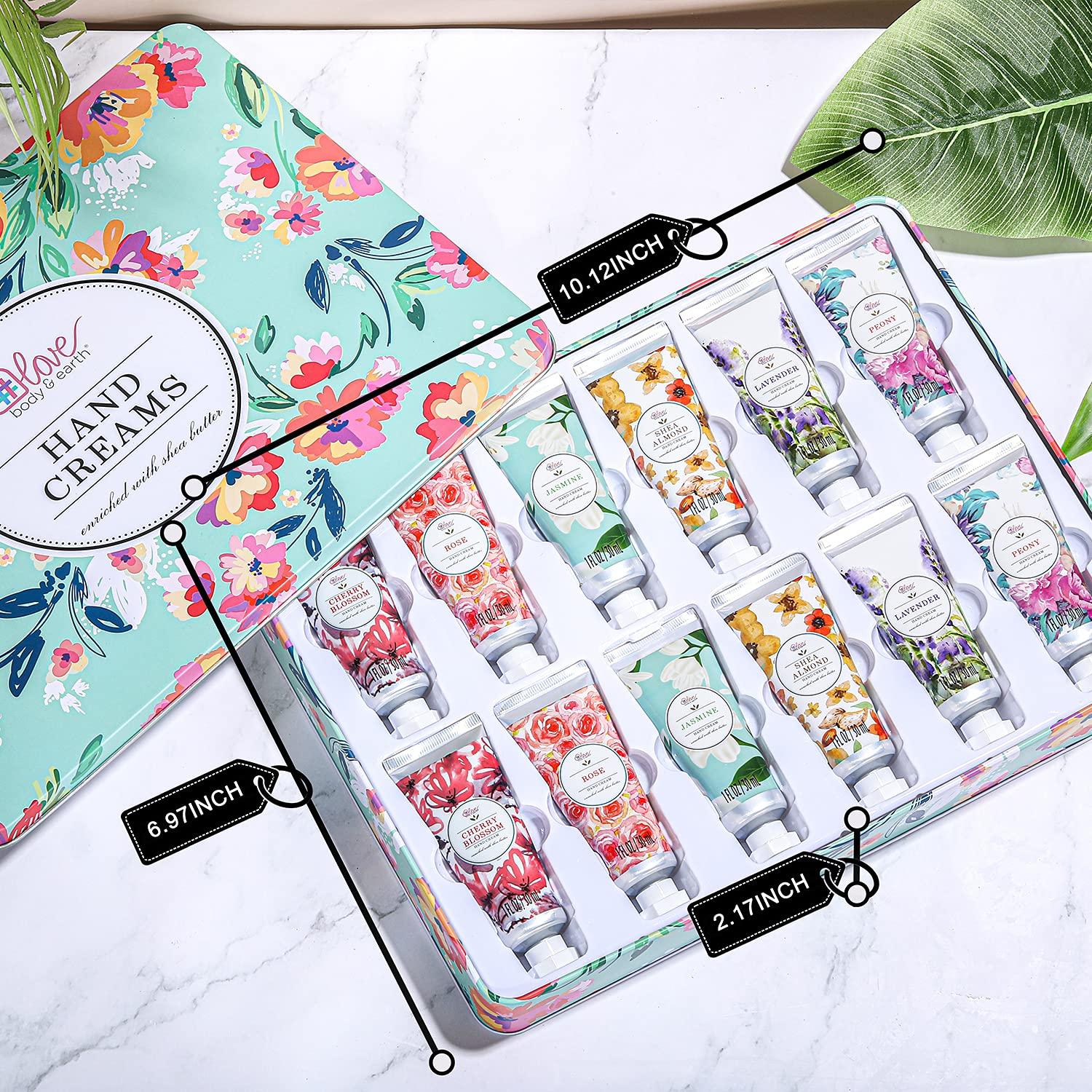 Handcreme Geschenkset für Frauen 12 tlg. mit Arganöl - 6