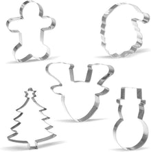 Weihnachts Ausstechformen Set 5-teilig Edelstahl Pa