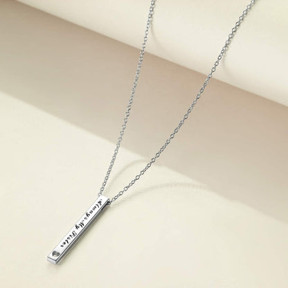 925 Sterling Silber Halskette für Schwester - Always My