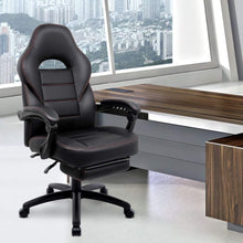 Ergonomischer Bürostuhl mit Fußstütze und verstellbaren