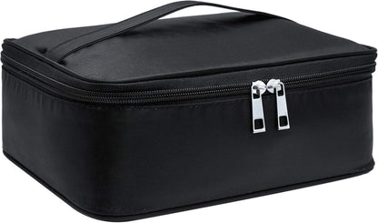 Wasserfeste Reise Kosmetiktasche mit Bürstenfach & Klettteiler