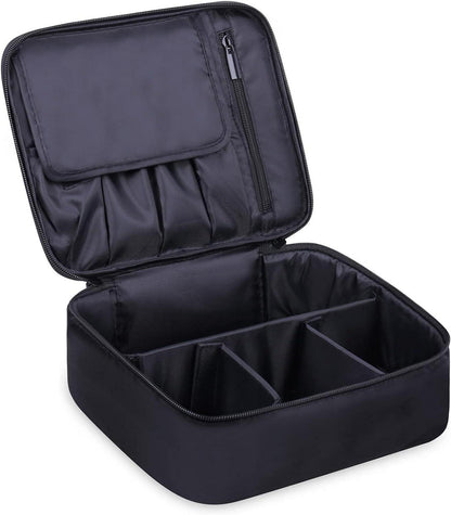 Reise Kosmetiktasche Schwarz Wasserabweisend Organizer für