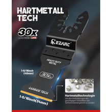 EZARC Multitool Sägeblätter Carbide Hartmetall 3 tlg - Ideal