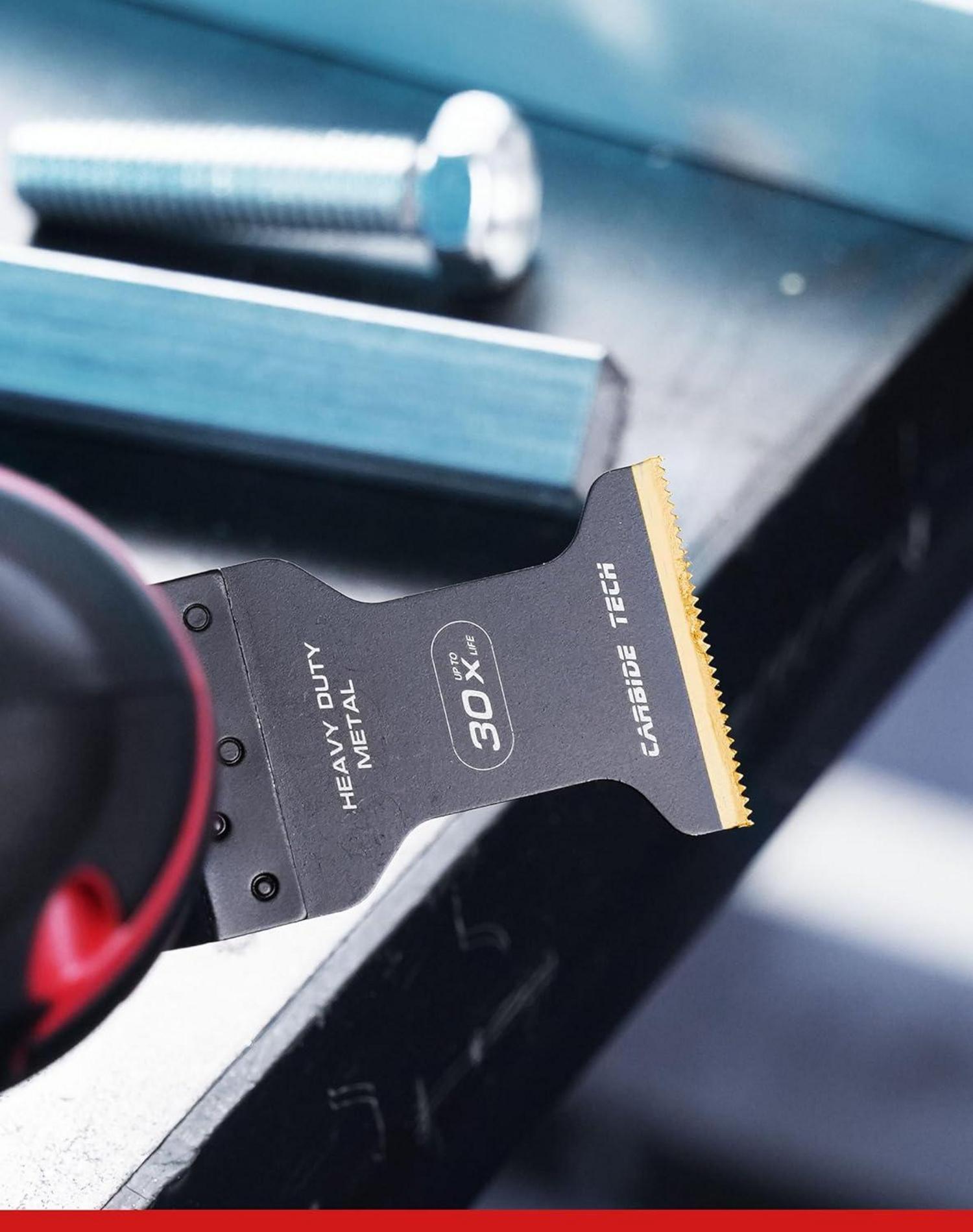 EZARC 3 tlg Multitool Sägeblätter Carbide Hartmetall Metall Schneiden