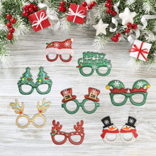 TAZEMAT 12er-Pack Weihnachtsbrillen Lustige Glitzernde