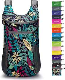 Ultraleichter faltbarer Rucksack 11 l für Reisen & Wandern