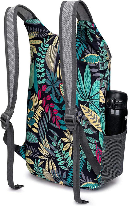 Ultraleichter faltbarer Rucksack 11l für Reisen Wandern Radfahren Blau