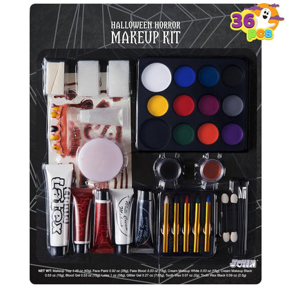 Halloween Schminke Set Kunstblut Fakeblut Gesichtsbemalung