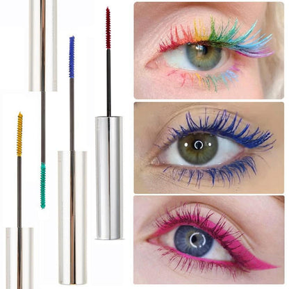 4D Mascara: Lange, dichte Wimpern in Weiß