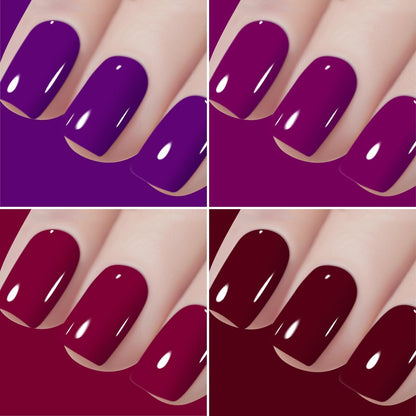 48x Gellack Set – 45 Farben + Base & Top Coat