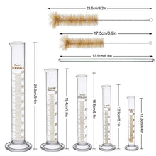 Messzylinder Set: Glas 13 Stück Graduiert 5ML 10ML 25ML 50ML