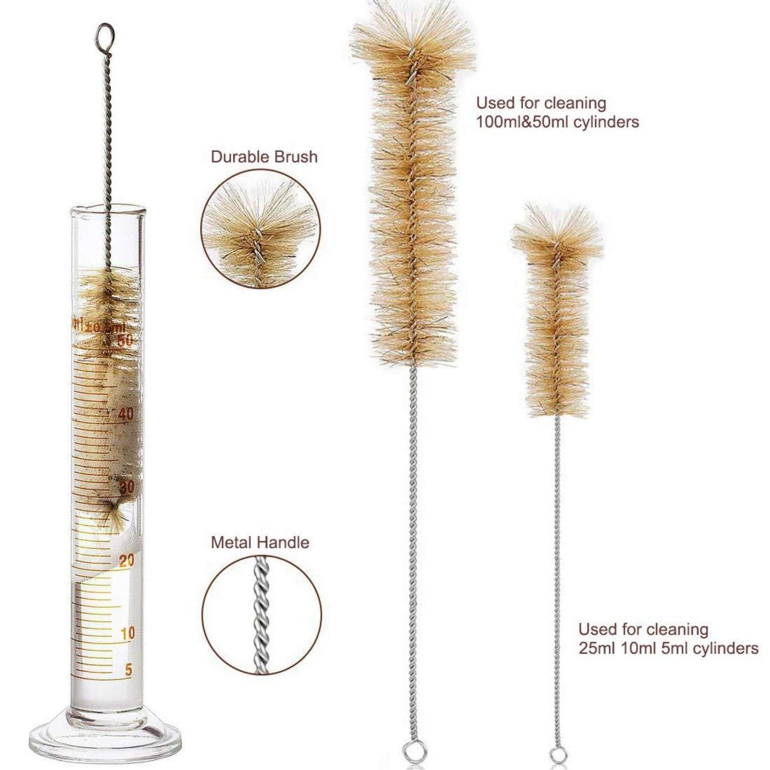 Messzylinder Glas 13tlg. Graduiertes Set 5ML 10ML 25ML 50ML 100ML