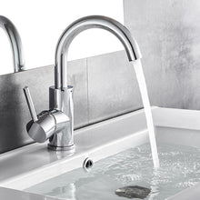 Wasserhahn Bad 360° drehbar Messing chrom Hoch mit Schlauch