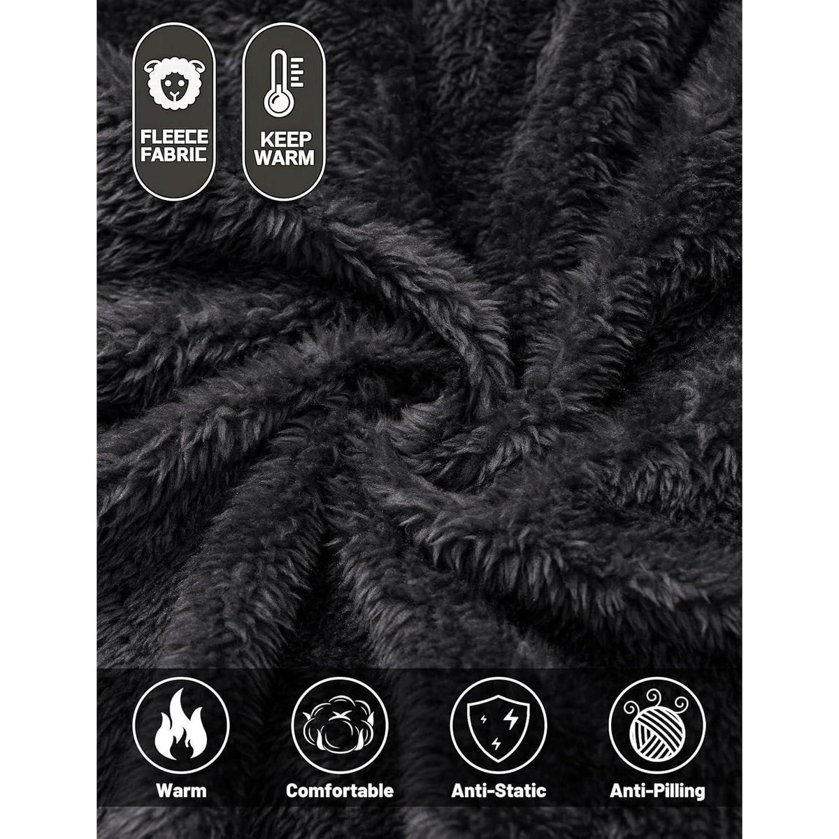 Herren Fleecejacke Winterjacke Warm & Funktional | Outdoor & Alltag