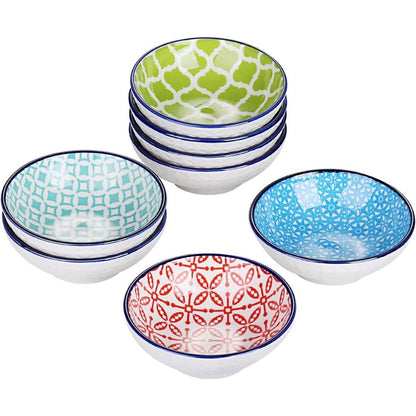 Porzellan Dipschälchen Maracon 8-teilig bunt Ø 8,2 cm