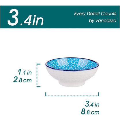 Porzellan Dipschälchen Maracon 8-teilig bunt Ø 8,2 cm