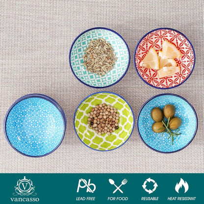 Porzellan Dipschälchen Maracon 8-teilig bunt Ø 8,2 cm