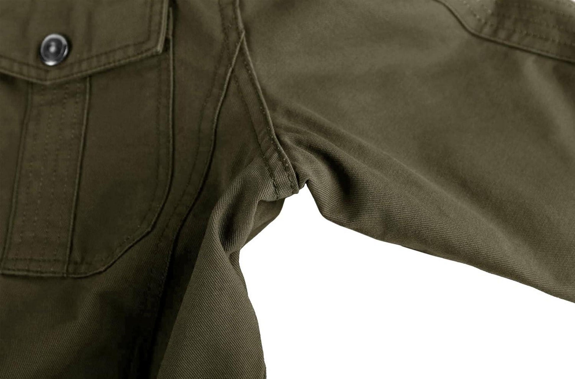 Herren Winterjacke Übergangsjacke Innenfleece Armee Outdoor Gr.S