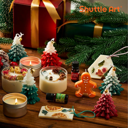 XXL Kerzen Selber Machen Set 1,36kg Sojawachs Kerzendosen